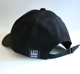 Black baseball cap Left Hand Customs