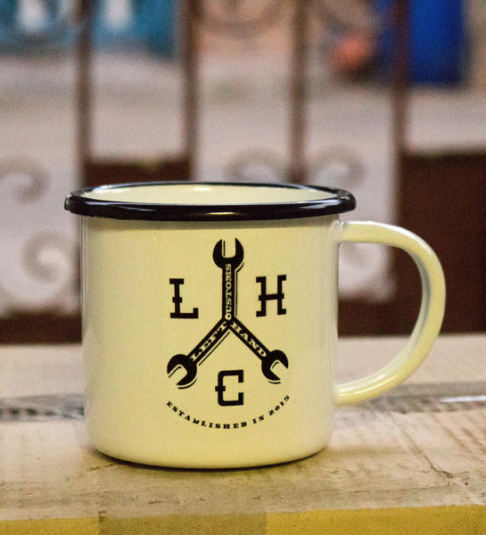 Enamel mug Left Hand Customs