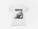 Riding away Left Hand Customs